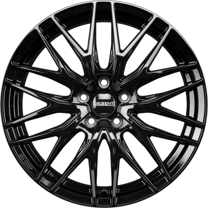 Dezent KY black Alufelge 6.5x17 Zoll ET48 LK 5x100 ML57.1 – Bild 5