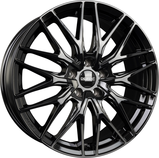 Dezent KY BLACK - Schwarz Glänzend Alufelge 6.5x18 Zoll ET38 LK 5x114.3 ML66.1 – Bild 2