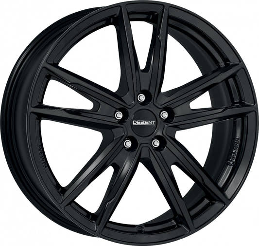 Dezent KF black 5.5x15 ET40 - LK5/100 ML57.1