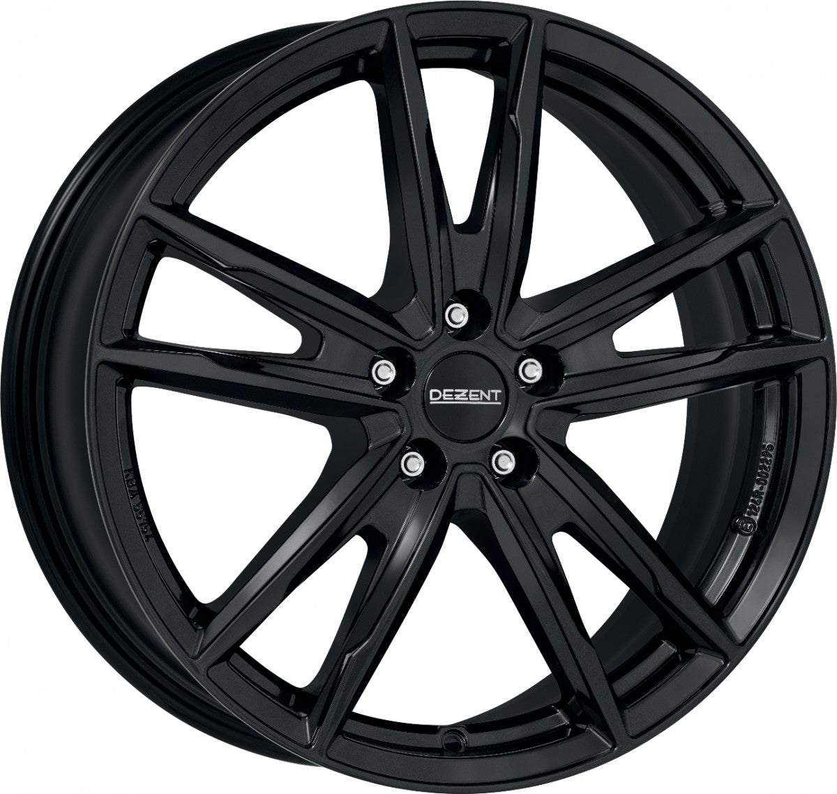 Dezent KF black 6x15 ET35 - LK5/114.3 ML66.1