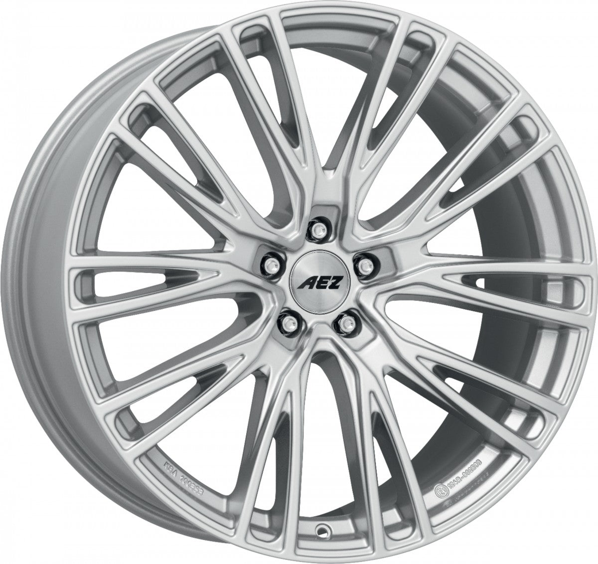 AEZ Seattle silver Alufelge 9x21 Zoll ET38.5 LK 5x108 ML63.4