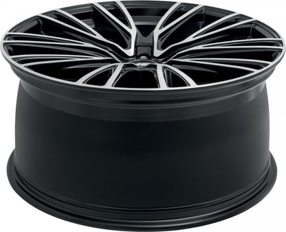 AEZ Seattle black/polished Alufelge 8.5x21 Zoll ET46 LK 5x130 ML66.6 – Bild 8
