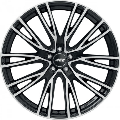 AEZ Seattle black/polished Alufelge 9x21 Zoll ET38.5 LK 5x108 ML63.4 – Bild 2