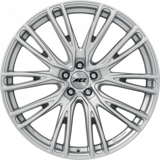 AEZ Seattle silver Alufelge 8.5x20 Zoll ET24 LK 5x112 ML66.6 – Bild 2