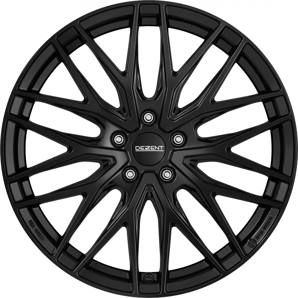 Dezent KY black 7x18 ET35 - LK5/114.3 ML71.6
