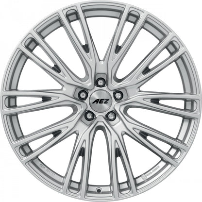 AEZ Seattle silver Alufelge 9x21 Zoll ET44.5 LK 5x120 ML63.4 – Bild 2