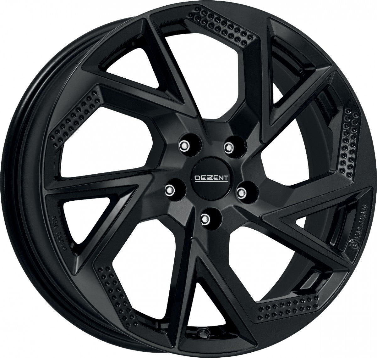 Dezent AP black Alufelge 7x18 Zoll ET51 LK 5x114.3 ML67.1