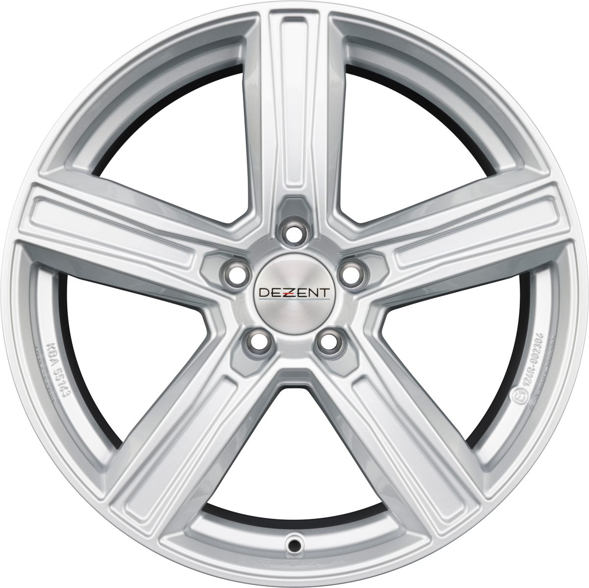 Dezent KG silver Alufelge 7.5x19 Zoll ET53.3 LK 5x112 ML66.6 – Bild 6