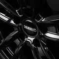 Dezent KF BLACK - Schwarz Glänzend Alufelge 7x18 Zoll ET42 LK 5x112 ML57.1 – Bild 3
