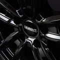 Dezent KF BLACK - Schwarz Glänzend Alufelge 7x17 Zoll ET47 LK 5x112 ML57.1 – Bild 3