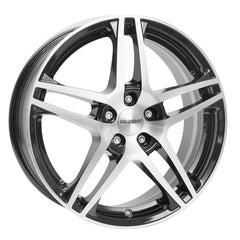 Dezent RB Dark black polished Alufelge 7x17 Zoll ET40 LK 5x110 ML65.1