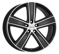 Dezent TH black polished 7x16 ET40 - LK5/127 ML71.6