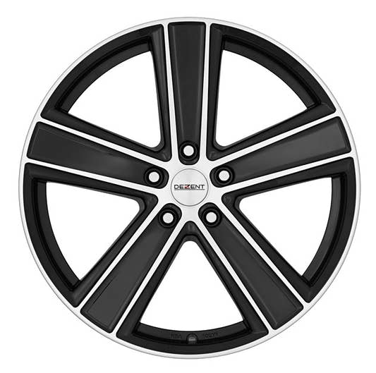 Dezent TH black polished 7x16 ET40 - LK5/127 ML71.6