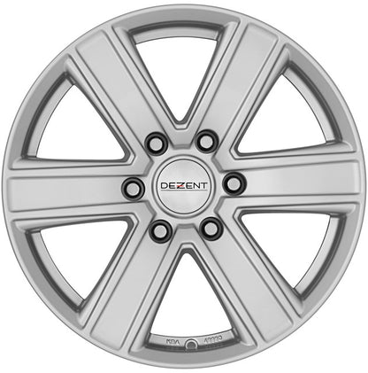 Dezent TJ silver 8x16 ET30 - LK6/114.3 ML66.1