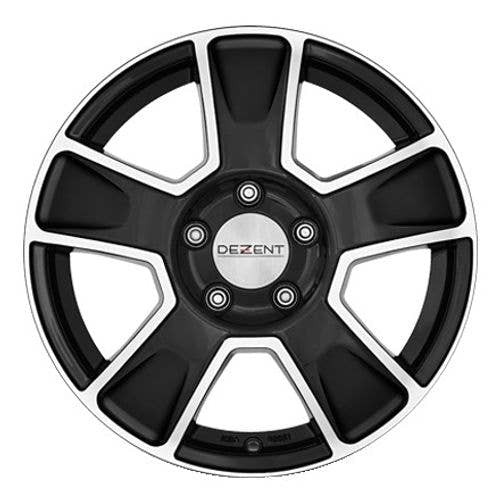 Dezent Van black polished Alufelge 6.5x16 Zoll ET50 LK 5x118 ML71.1 – Bild 2