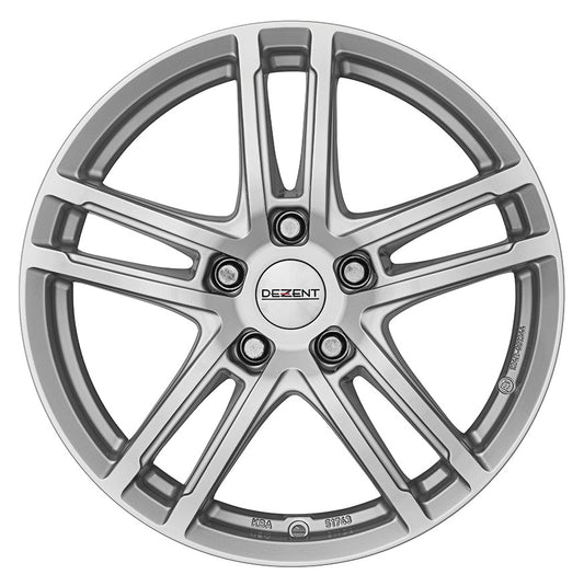 Dezent TZ silver 7.5x18 ET49 - LK5/100 ML57.1