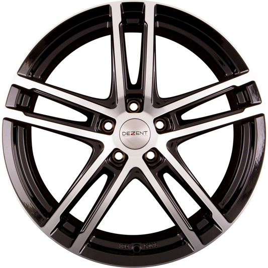 Dezent TZ DARK - Black Polished Alufelge 7.5x17 Zoll ET55 LK 5x108 ML63.4
