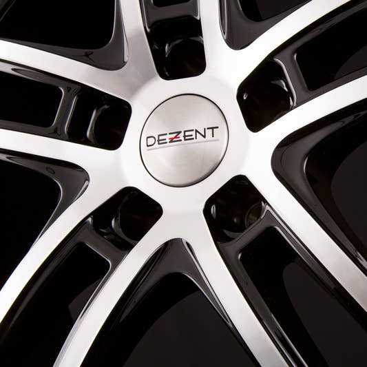 Dezent TZ DARK - Black Polished Alufelge 7.5x17 Zoll ET55 LK 5x108 ML63.4 – Bild 4