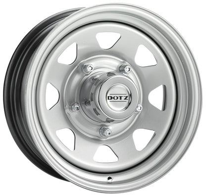 Dotz Dakar silver (ohne Nabenbecher) Stahlfelge – Bild 3