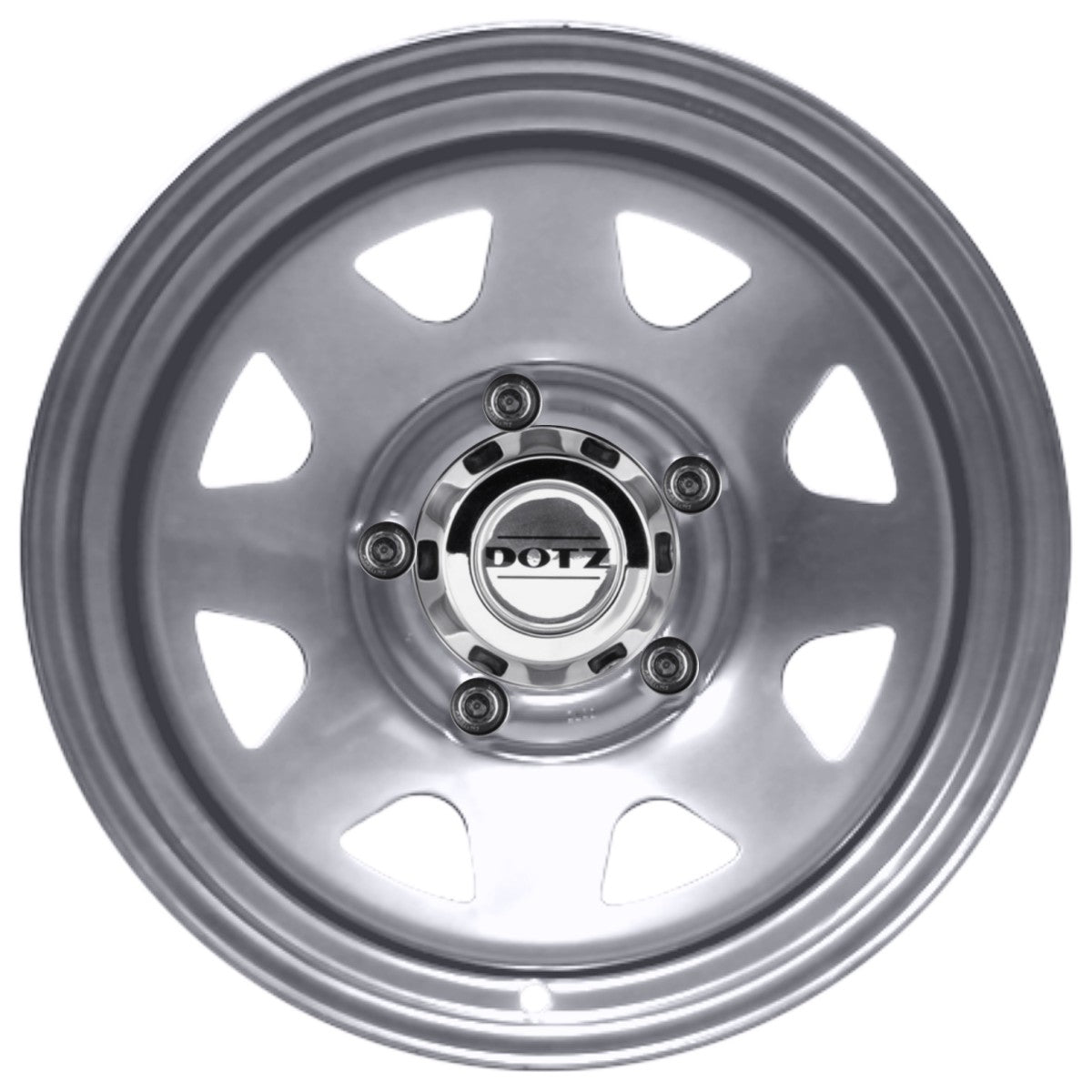 Dotz Dakar silver (ohne Nabenbecher) Stahlfelge – Bild 4
