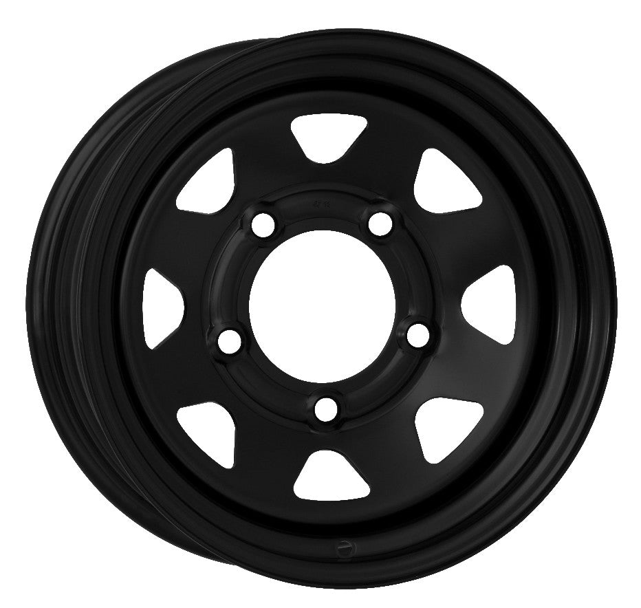 Dotz Dakar black (ohne Nabenbecher) Stahlfelge 7x15 Zoll ET12 LK 6x139.7 ML110