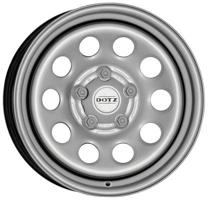 Dotz Modular silver 7x16 ET30 - LK5/120 ML65
