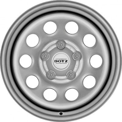 Dotz Modular silver 7x16 ET30 - LK5/120 ML65