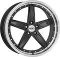 Dotz SP5 gunmetal polished Alufelge 8x18 Zoll ET48 LK 5x114.3 ML71.6