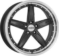 Dotz SP5 gunmetal polished Alufelge 8x18 Zoll ET48 LK 5x114.3 ML71.6