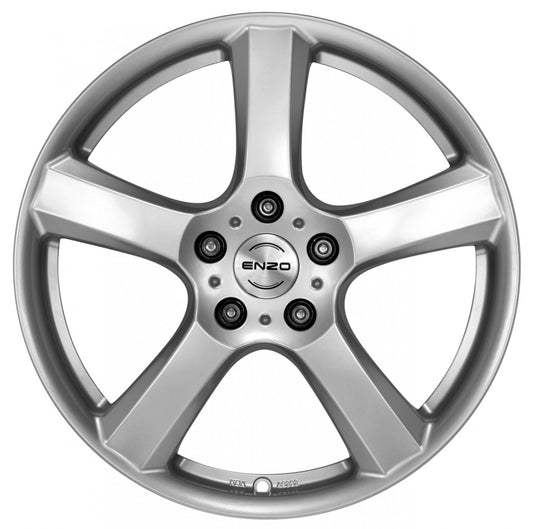 Enzo B silver 6.5x16 ET40 - LK5/115 ML70.2