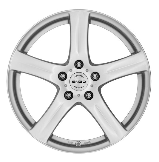 Enzo G silver 6.5x15 ET48 - LK5/114.3 ML71.6