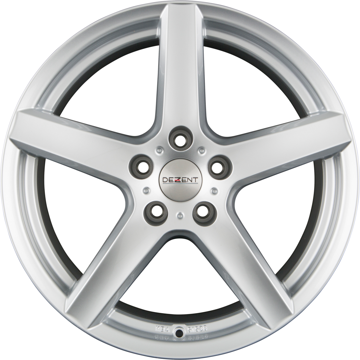 Dezent TY silver Alufelge 6.5x16 Zoll ET44 LK 5x112 ML66.6 – Bild 7