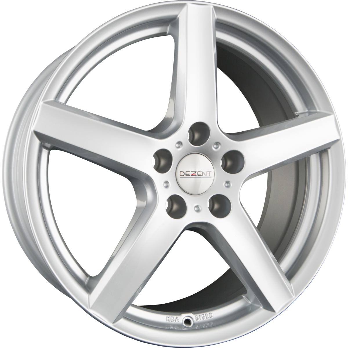 Dezent TY silver Alufelge 6.5x16 Zoll ET44 LK 5x112 ML66.6 – Bild 8