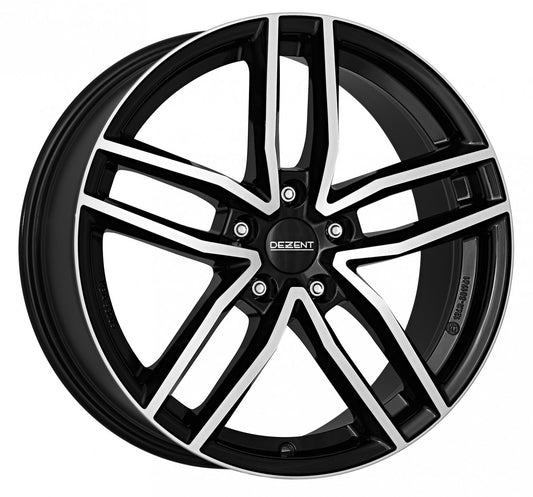 Dezent TR black polished 7.5x17 ET51 - LK5/112 ML57.1