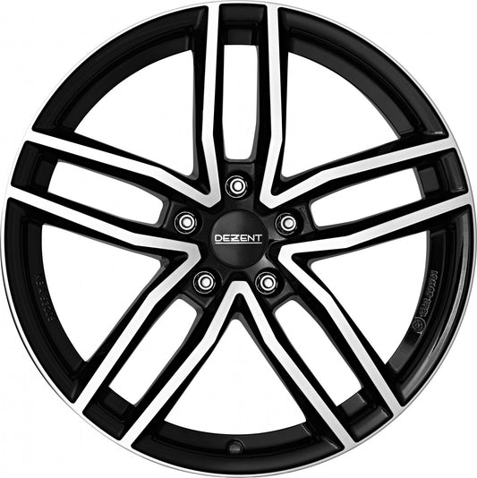 Dezent TR black polished 7.5x17 ET51 - LK5/112 ML57.1