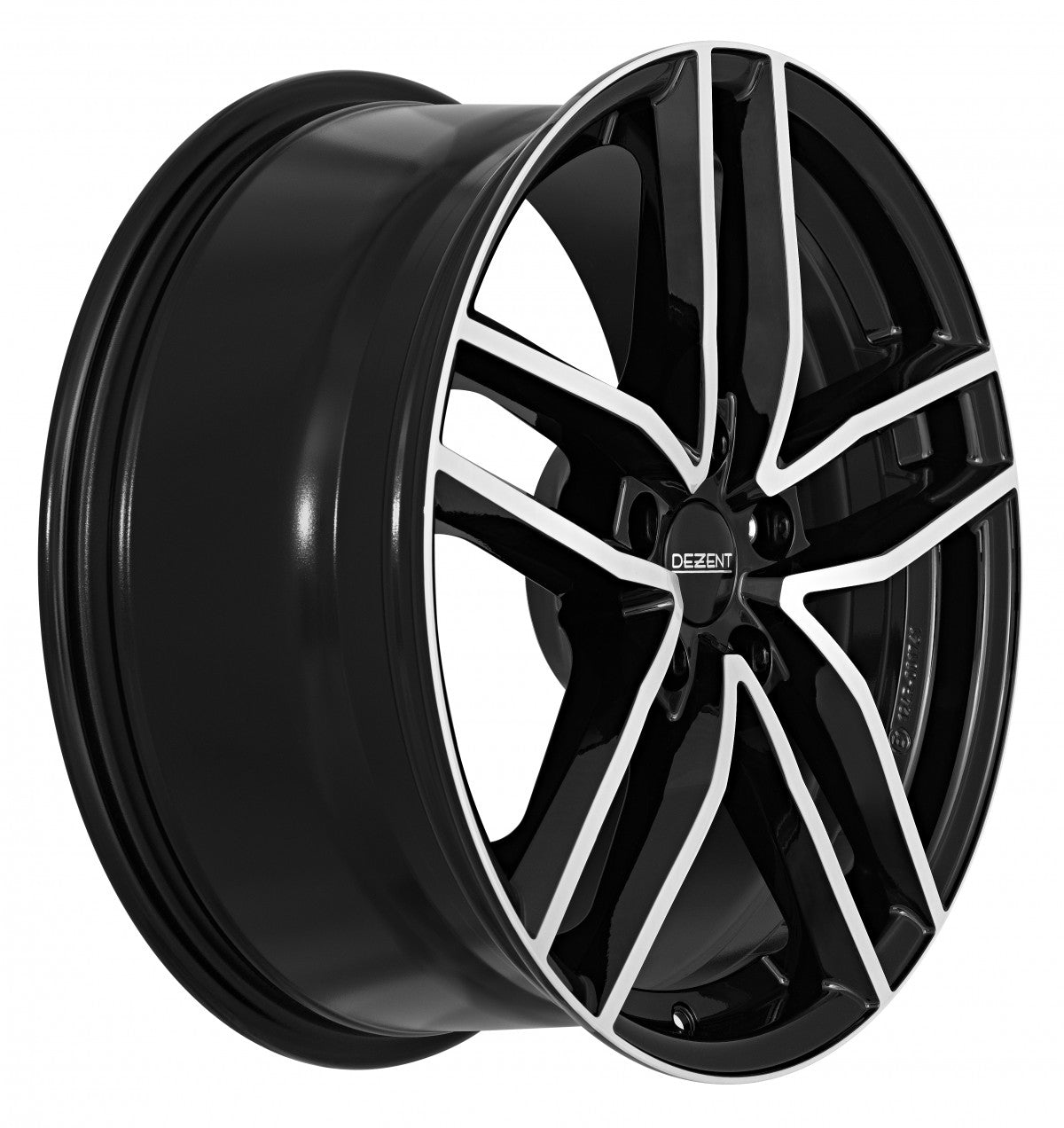 Dezent TR black polished Alufelge 8x18 Zoll ET30 LK 5x112 ML66.6 – Bild 3
