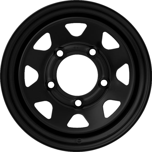 Dotz Dakar black (ohne Nabenbecher) Stahlfelge 7x16 Zoll ET36 LK 5x114.3 ML66 – Bild 2