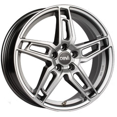 DBV 5DS 005 shadow silber Alufelge 6.5x16 Zoll ET41 LK 5x112 ML57.1