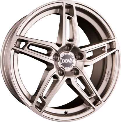 DBV 5DS 005 shadow silber Alufelge 8x18 Zoll ET40 LK 5x114.3 ML71.6 – Bild 3