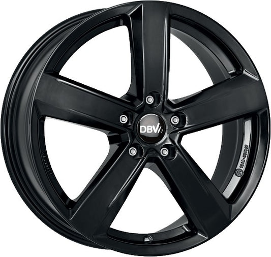 DBV Samoa TU black 6x16 ET45 - LK5/100 ML57.1