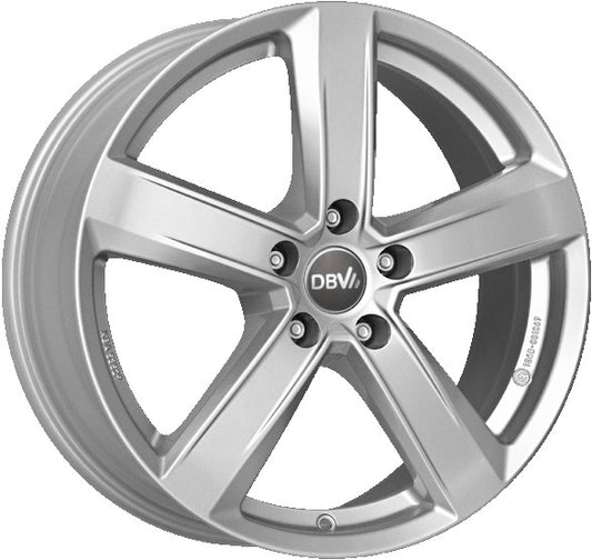 DBV Samoa TU silver 6.5x16 ET50 - LK5/108 ML63.4