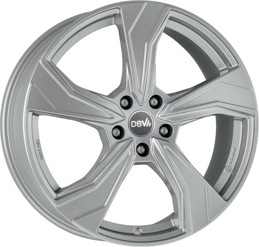 DBV Venezia KB silver 7x17 ET47 - LK5/114.3 ML67.1