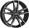 DBV Florida KF schwarz glänzend front poliert Alufelge 8x19 Zoll ET40 LK 5x112 ML57.1