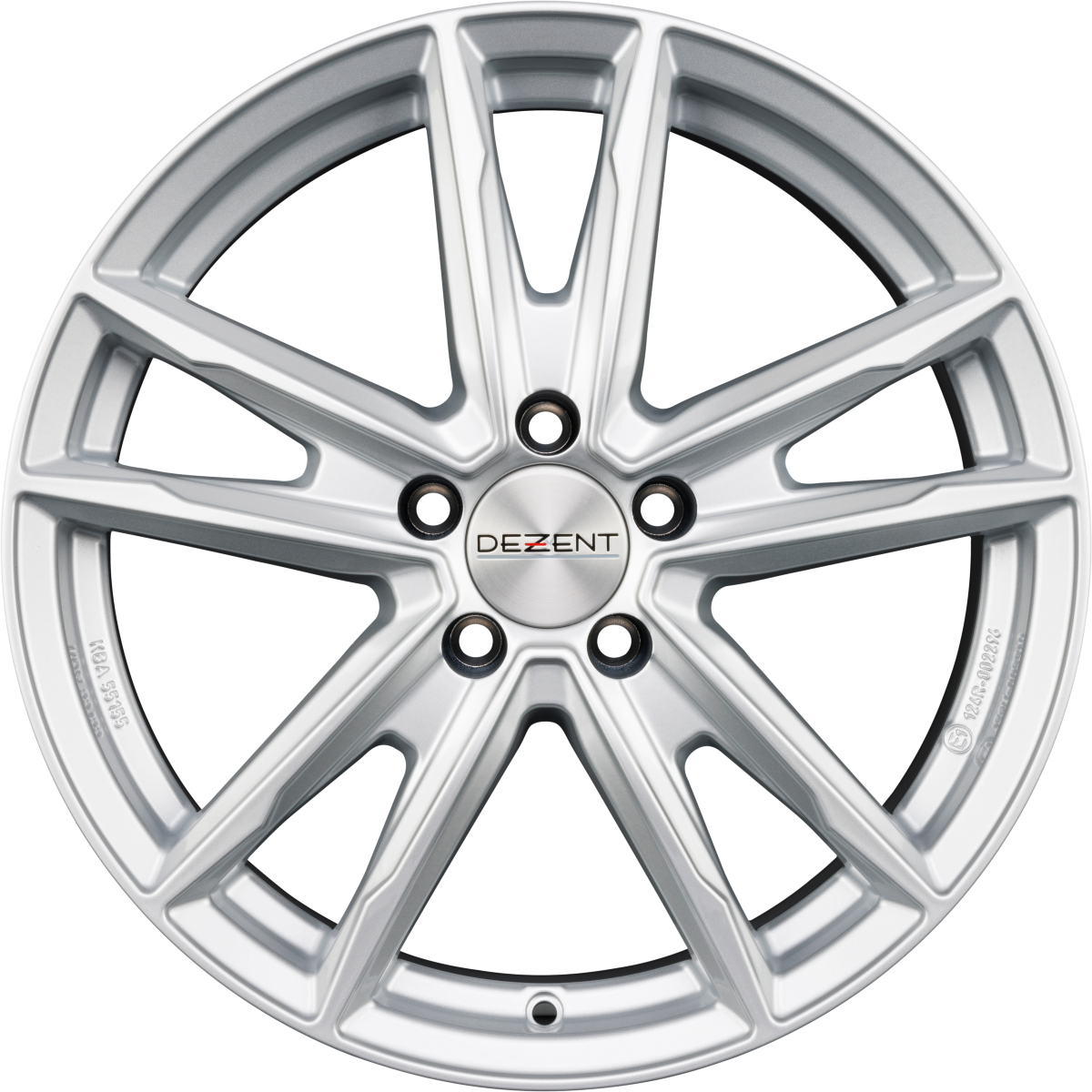 DBV Florida KF silver Alufelge 7.5x18 Zoll ET49 LK 5x108 ML65.1 – Bild 2