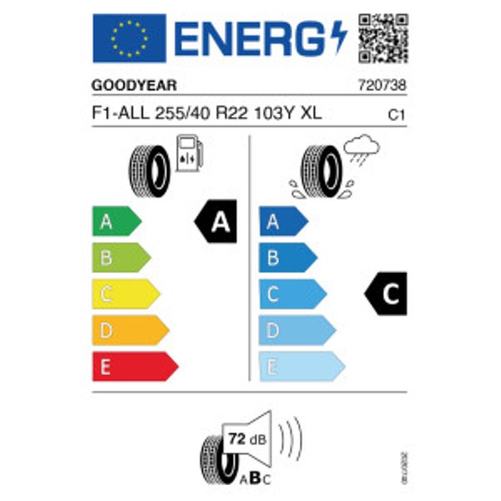 Goodyear Eagle F1 All-Terrain 255/40 R22 103Y – Bild 2