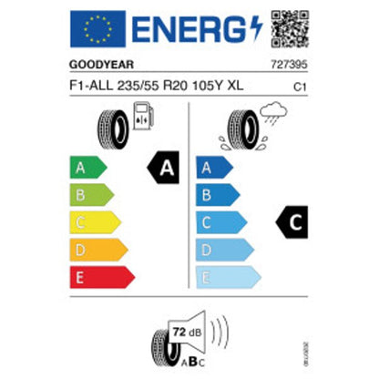 Goodyear Eagle F1 All-Terrain 235/55 R20 105Y – Bild 2