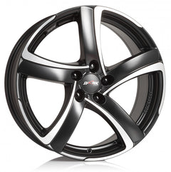 Alutec Shark racing-black polished Alufelge 7x16 Zoll ET38 LK 5x114.3 ML70.1