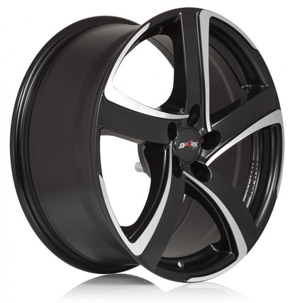 Alutec Shark racing-black polished Alufelge 6x16 Zoll ET25 LK 4x108 ML65.1 – Bild 3