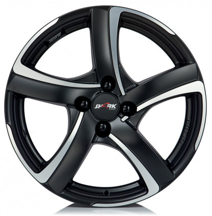 Alutec Shark racing-black polished Alufelge 6x16 Zoll ET25 LK 4x108 ML65.1 – Bild 6