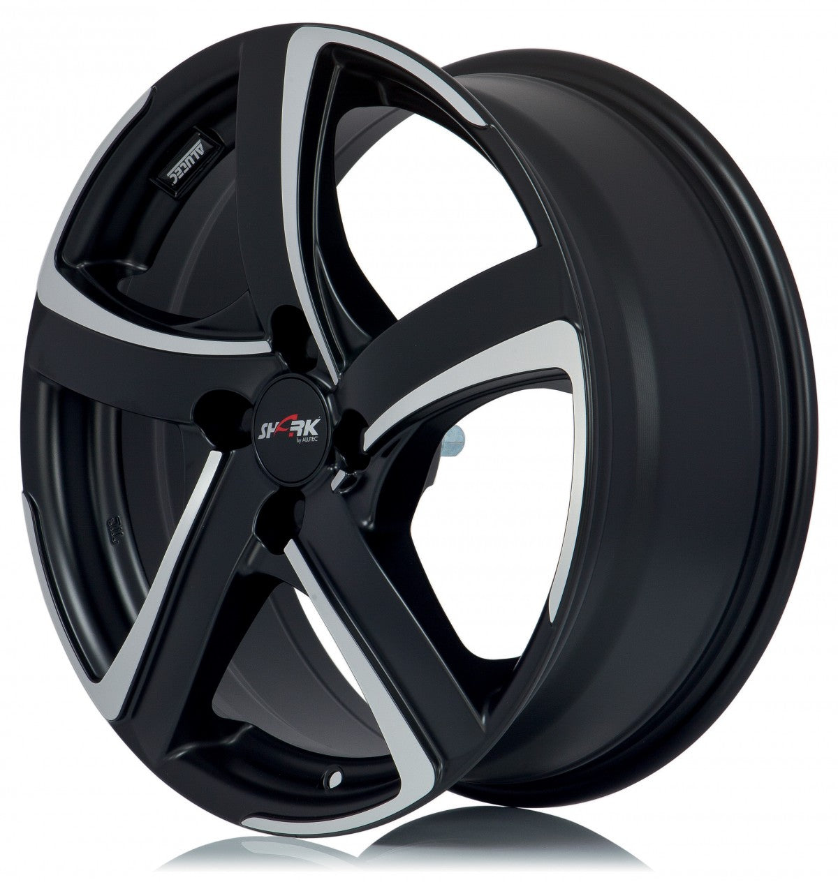Alutec Shark racing-black polished Alufelge 6x16 Zoll ET25 LK 4x108 ML65.1 – Bild 8